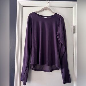 Victoria's Secret Deep Purple Long Sleeve Top